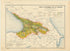 Economic Map of Georgia. (Carte économique De La Géorgie) 1918 by Relic Map Company