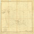 South Polar Chart Showing the Discoveries and Track of H.M.S. Erebus and Terror During the Years 1840, 1841, 1842, and 1843. (South Polar Chart Shewing the Discoveries and Track of H.M.S. Erebus and Terror During the Years 1840,1,2,3) 1847 by Relic Map Company