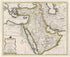 New and Accurate Map of Arabia, Asian Turkey, Etc.. (Nieuwe En Naukeurige Kaart Van Arabien Asiatisch Turkyen Enz) 1769 by Relic Map Company