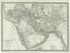 Map of Asiatic Turkey, Persia, Afghanistan, and Arabia. (Carte De La Turquie D&
