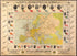 Geographic Map of Europe. (Mappa Geographico Da Europa) 1914 by Relic Map Company