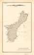 Guam Or Guajan Island 1900 by Relic Map Company