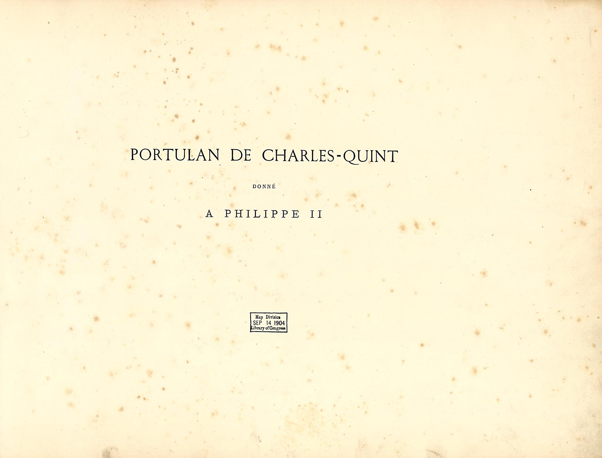 Quint Donné à Philippe II, Accompagné D&