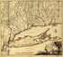 Connecticut and Parts Adjacent in 1780 by Relic Map Company