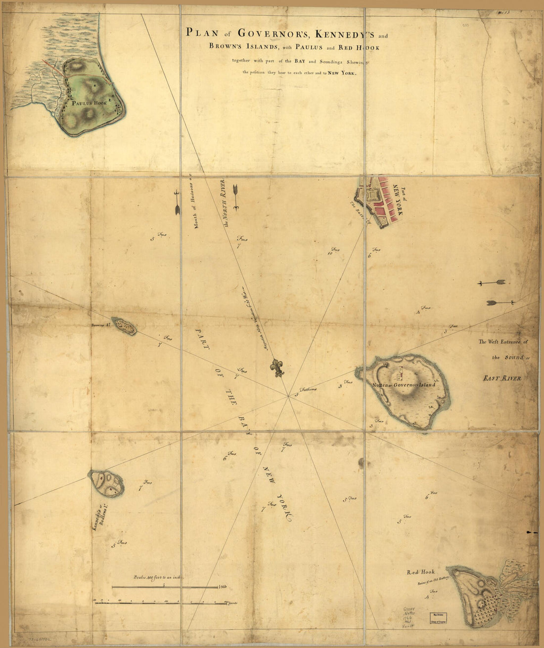 This old map of Plan of Governor&
