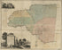 This Map of the County of Cornwall, In the Island of Jamaica in 1763 by Relic Map Company