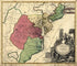 Virginia, Marylandia Et Carolina In America Septentrionali Britannorum 1759 by Relic Map Company