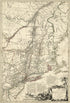Carte Du Théatre De La Guerre Entre Les Anglais Et Les Américains: in 1782 by Relic Map Company