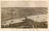 Peoria, Illinois 1867 by Relic Map Company