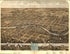 South Bend, Indiana 1866 by Relic Map Company