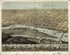 Saginaw City Michigan 1867 by Relic Map Company