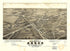 Sixth Ward of Akron, Formerly Middlebury, Summit County, Ohio 1882 by Relic Map Company