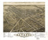 Panoramic View of the City of Ravenna, County Seat of Portage County, Ohio 1882 by Relic Map Company