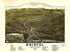 Bristol, Grafton County, New Hampshire 1884 by Relic Map Company