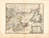 A New & Accurate Map of the Islands of Newfoundland, Cape Breton, St. John and Anticosta; Together With the Neighbouring Countries of Nova Scotia, Canada, &c 1752 by Relic Map Company