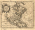 An Accurate Map of North America from the Latest Discoveries 1750 by Relic Map Company