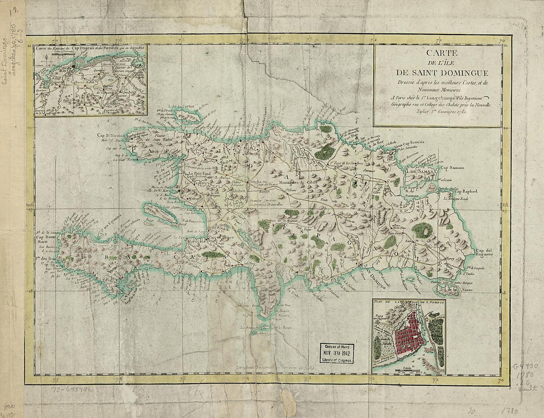 This old map of Carte D L&