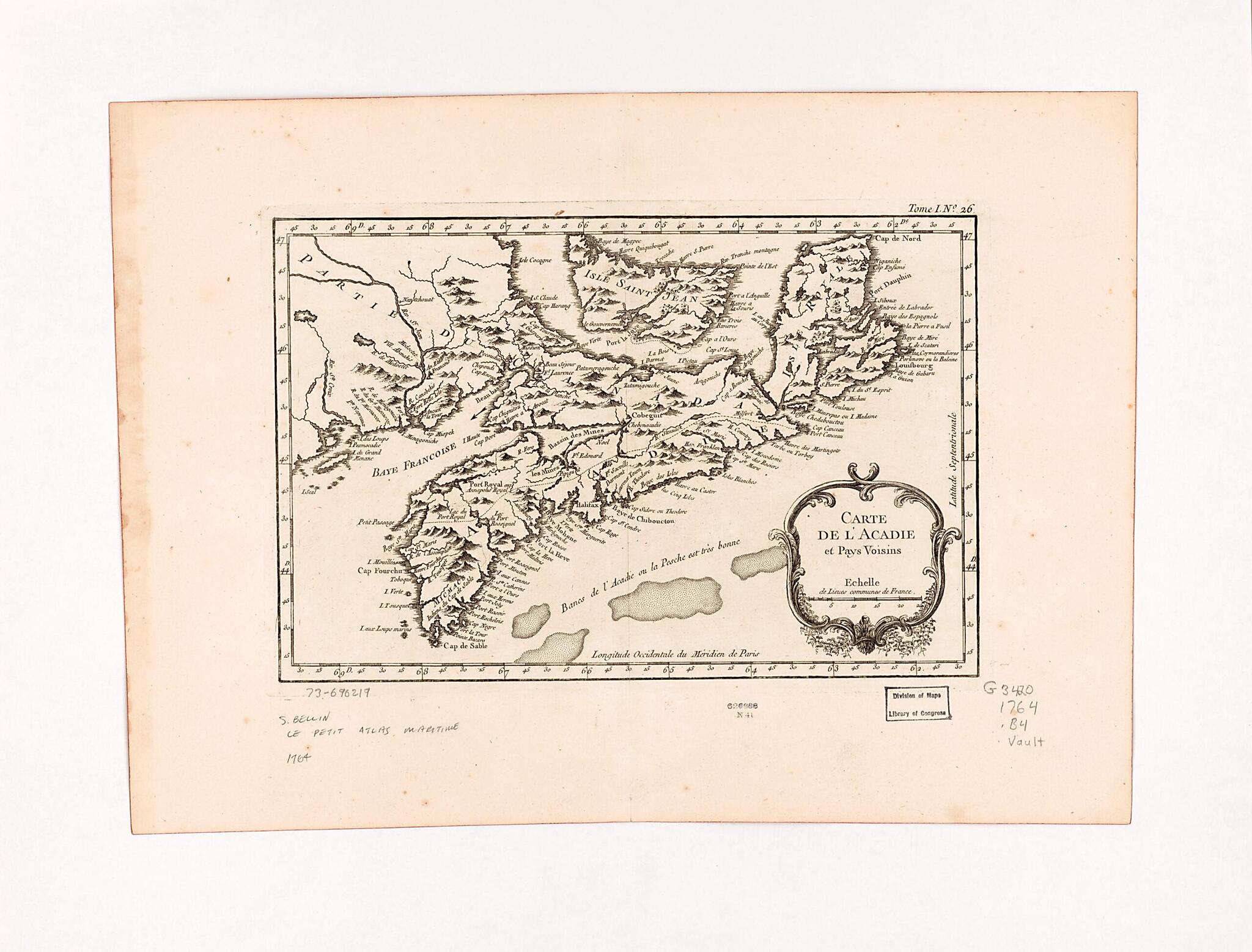 This old map of Carte De L&