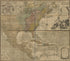 An Accurate Map of North America. Describing and Distinguishing the British, Spanish and French Dominions On This Great Continent; Exhibiting the Present Seat of War, and the French Encroachments. Also All the West India Islands Belonging To, and Poss... by Relic Map Company