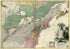 Theatrum Belli In America Septentrionali 1755 by Relic Map Company