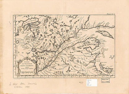 Cours De Fleuve De Saint Laurent Depuis La Mer Jusqu&