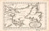 Carte Du Golphe De St. Laurent Et Pays Voisins, Pour Servir á L&