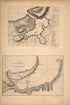 Plan of the City and Harbour of the Havana. Plan of Bahía De Matanzas 1768 by Relic Map Company