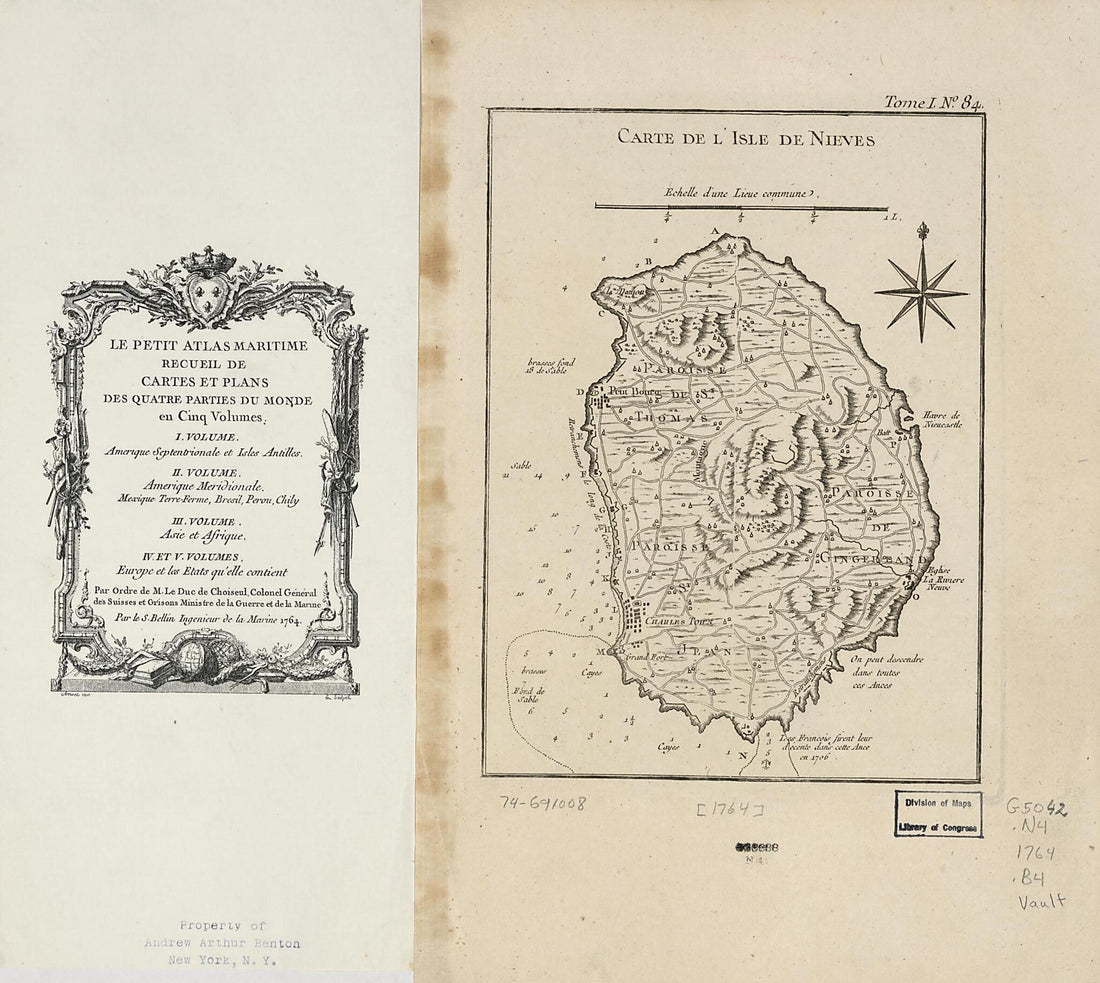 This old map of Carte De L&