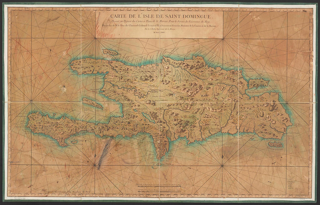 This old map of Carte De L&