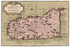 Karte Von Der Insel St. Lucia 1758 by Relic Map Company