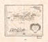 Carte Des Isles Des Vierges 1764 by Relic Map Company