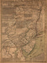 Jersey, New-York, and the Three Delaware Counties 1749 by Relic Map Company