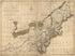 America, Comprehending the Provinces of New England, New York, Pensilvania, New Jersey, Connecticut, Rhode Island & Part of Virginia, Canada and Hallifax, for the Illustration of Mr. Peter Kalms Travels 1771 by Relic Map Company