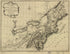 Nieuwe En Nauwkeurige Kaart Van Een Gedeelte Van Noord Amerika, Behelzende Nieuw Engeland, New York, Pensylvania, New Jersey, Connecticut, Rhode Island, Een Stuk Van Virginia, Kanada En Halifax, Ter Opheldering Der Reizen Van Den Heer P. Kalm 1772 by Relic Map Company
