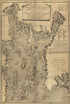 A Topographical Chart of the Bay of Narraganset In the Province of New England, With All the Isles Contained Therein, Among Which Rhode Island and Connonicut Have Been Particularly Surveyed, Shewing the True Position & Bearings of the Banks, Shoals, R... by Relic Map Company