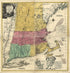 A Map of the Most Inhabited Part of New England, Containing the Provinces of Massachusets Bay and New Hampshire, With the Colonies of Conecticut and Rhode Island, Divided Into Counties and Townships; the Whole Composed from Actual Surveys and Its Situ... by Relic Map Company
