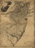 The Province of New Jersey, Divided Into East and West, Commonly Called the Jerseys in 1777 by Relic Map Company