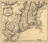 Carte De La Nouvelle Angleterre, New York, Pensilvanie Et Nouveau Jersay Suivant Les Cartes Angloises 1764 by Relic Map Company