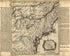 An Accurate Map of the English Colonies In North America Bordering On the River Ohio 1755 by Relic Map Company