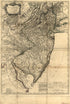 The Province of New Jersey, Divided Into East and West, Commonly Called the Jerseys in 1777 by Relic Map Company