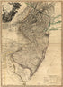 The Province of New Jersey, Divided Into East and West, Commonly Called the Jerseys 1778 by Relic Map Company