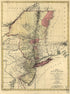 York and New Jersey, With a Part of Pennsylvania and the Province of Quebec 1777 by Relic Map Company