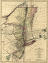 York and New-Yersey, With a Part of Pennsylvania and the Province of Quebec 1777 by Relic Map Company