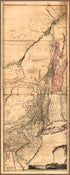 The Provinces of New York, and New Jersey; With Part of Pensilvania, and the Governments of Trois Rivières, and Montreal: in 1768 by Relic Map Company