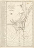 Plan De La Rivière Du Cap Fear Depuis La Barre Jusques à Brunswick in 1780 by Relic Map Company