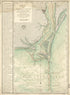 Plan De La Rivière Du Cap Fear Depuis La Barre Jusques à Brunswick 1778 by Relic Map Company