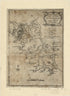 A New Plan of Boston Harbour from an Actual Survey 1775 by Relic Map Company