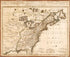 Carte Des Possessions Angloises & Françoises Du Continent De L&