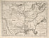 Carte De La Louisiane Colonie Française Avec Le Cours Du Fleuve St. Louis, Les Rivières Adjacentes, Les Nations Des Naturels, Les Etablissems. Français Et Les Mines 1758 by Relic Map Company