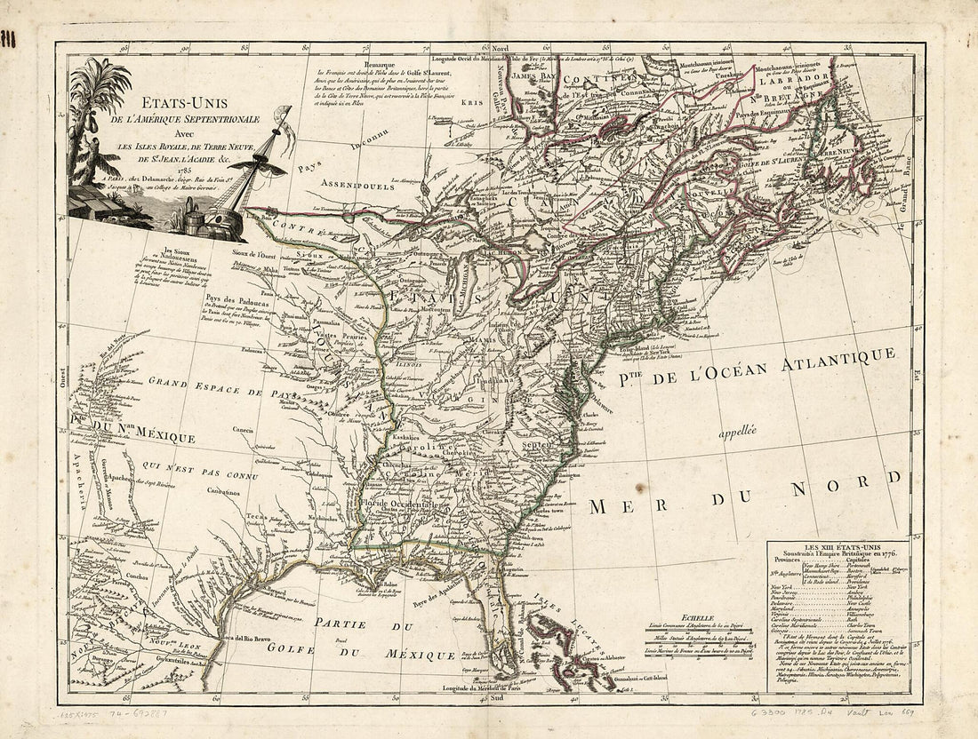 This old map of Unis De L&